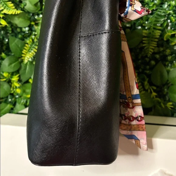 Kate Spade Black Saffiano Satchel Bag - Picture 3 of 12